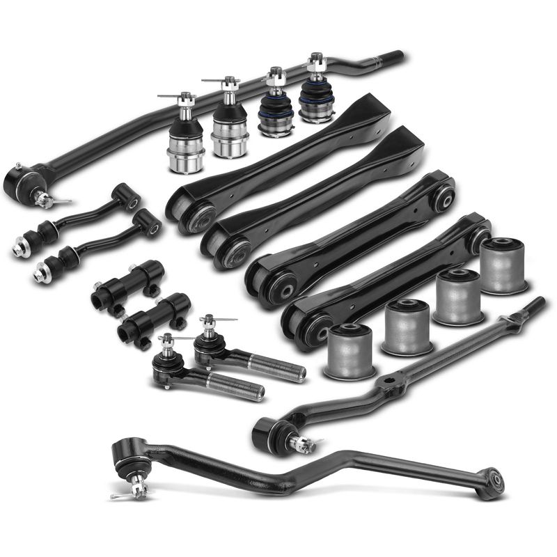 19x Control Arm Stabilizer Bar Link Tie Rod End for Jeep Grand Cherokee 93-95