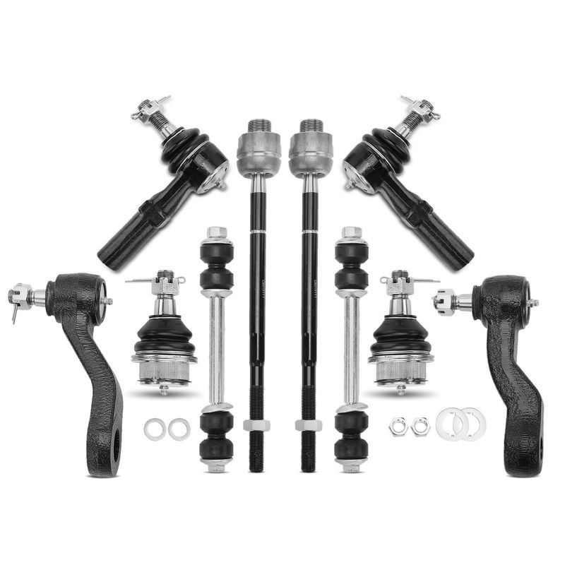 10x Idler Pitman Arm Sway Bar Tie Rod End for Chevrolet Express 2500 2003-2005
