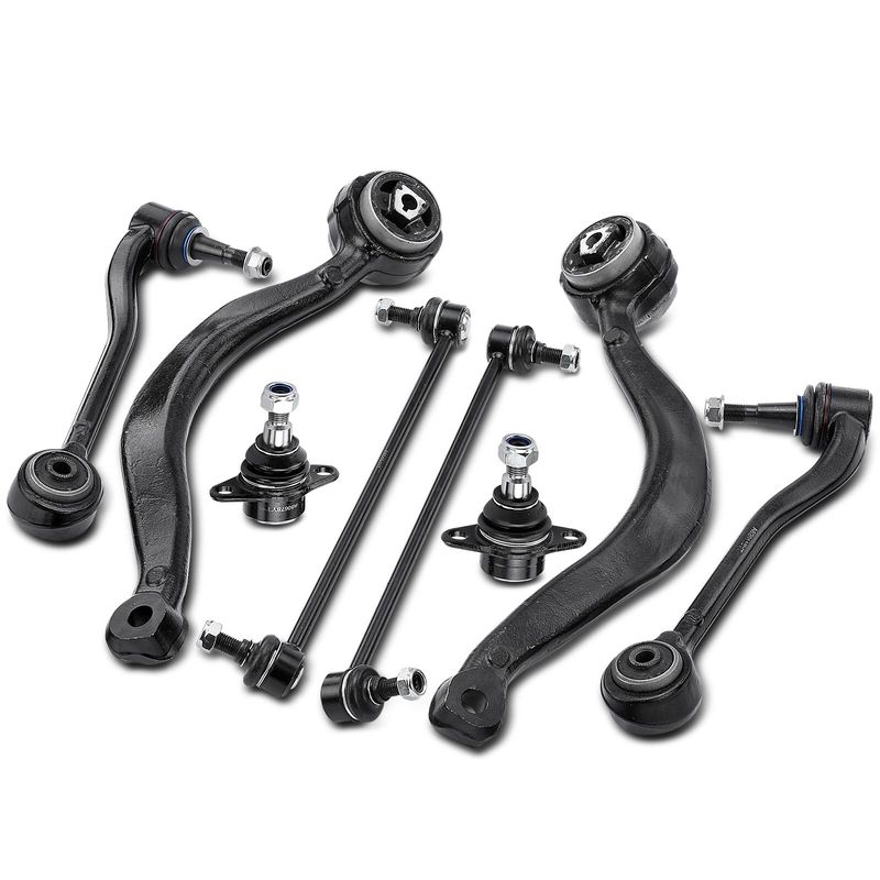 8x Control Arm Stabilizer Bar Link Ball Joint for BMW X5 2000-2006 E53