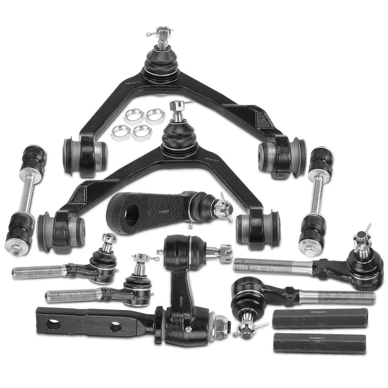 12x Control Arm Tie Rod End Stabilizer Bar Link for Ford F-150 Expedition