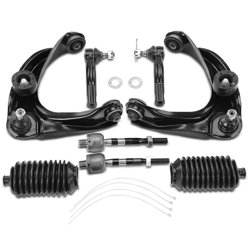 8x Control Arm with Ball Joint Tie Rod End for Ford Fusion 2006-2009 Lincoln