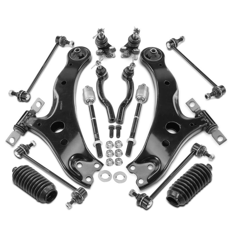14x Control Arm & Ball Joint Sway Bar Tie Rod End for Toyota Camry Lexus ES300