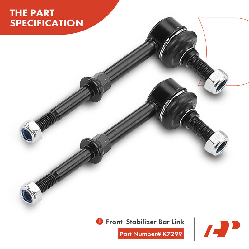 13x Stabilizer Bar Link Tie Rod End for Dodge Ram 1500 Ram 2500 4WD
