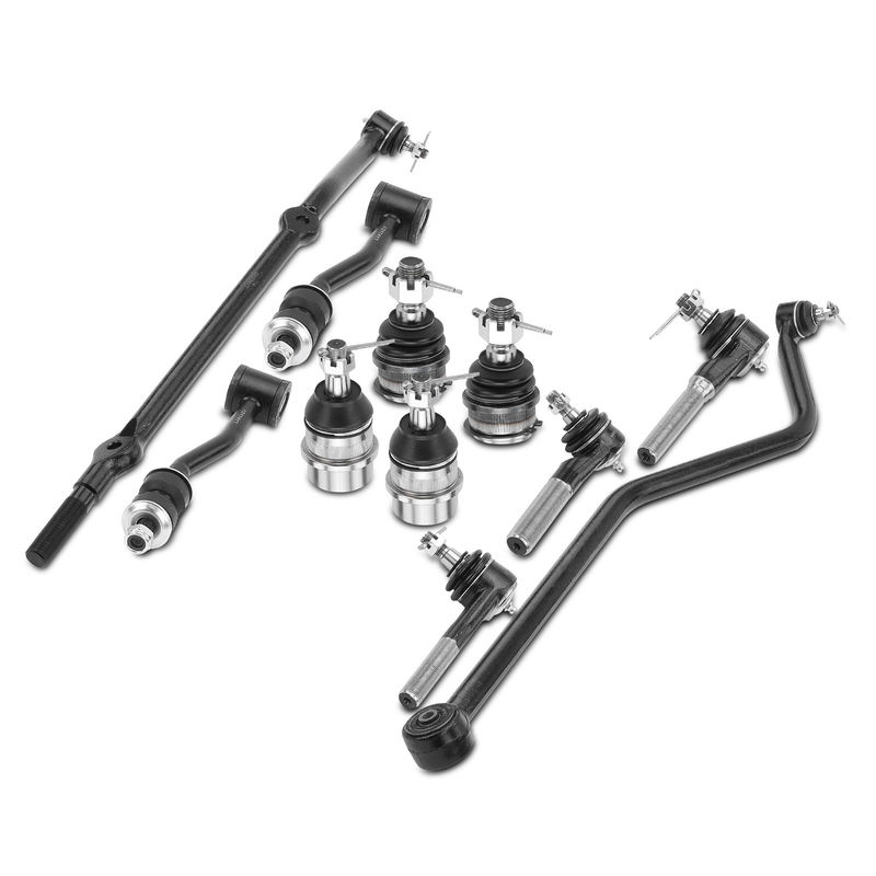 11x Tie Rod End & Ball Joint & Track Bar for Jeep Cherokee 91-01 Comanche