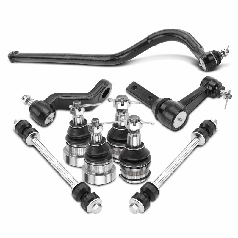 9x Sway Bar Link Idler Arm Track Bar Pitman Arm for Dodge Ram 2500 1994-1996