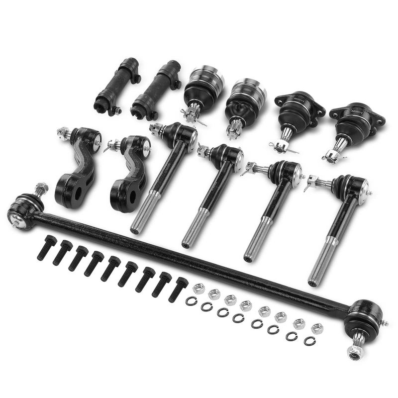 13x Idler Arm Inner & Outer Tie Rod End Ball Joint for Chevy Express GMC