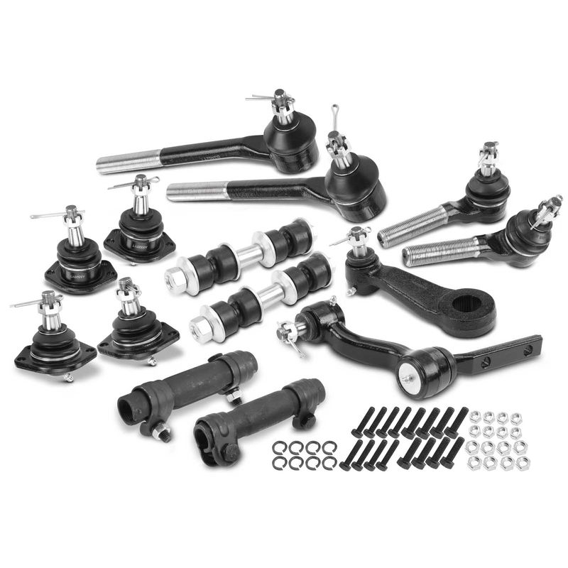 14x Idler & Pitman Arm Sway Bar Link Tie Rod End Ball Joint for Chevy S10 GMC