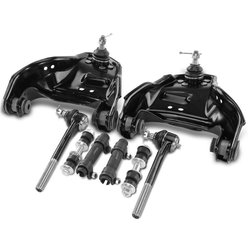 8x Control Arm with Ball Joint Sway Bar Link Tie Rod End for Chevy Blazer