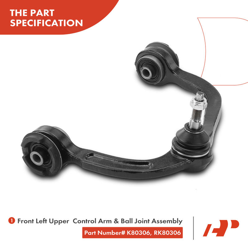 4x Control Arm Ball Joint Assembly for Ford F-150 04-08 Lincoln Mark LT