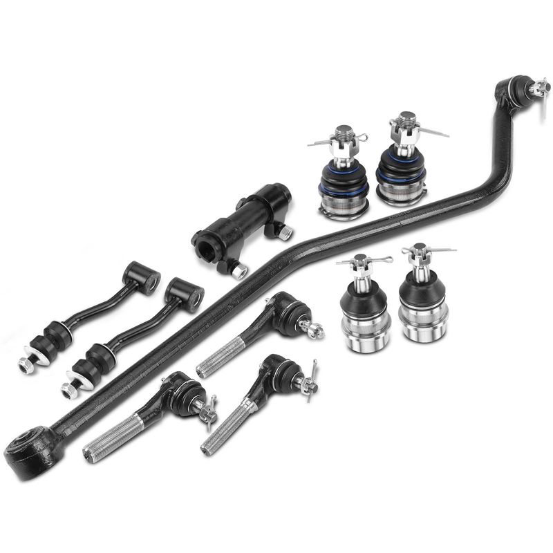 11x Stabilizer Bar Link Tie Rod End Ball Joint for Jeep ZJ Grand Cherokee
