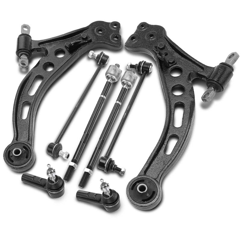 8x Control Arm Kit & Stabilizer Bar End Link for Toyota Camry Lexus ES300