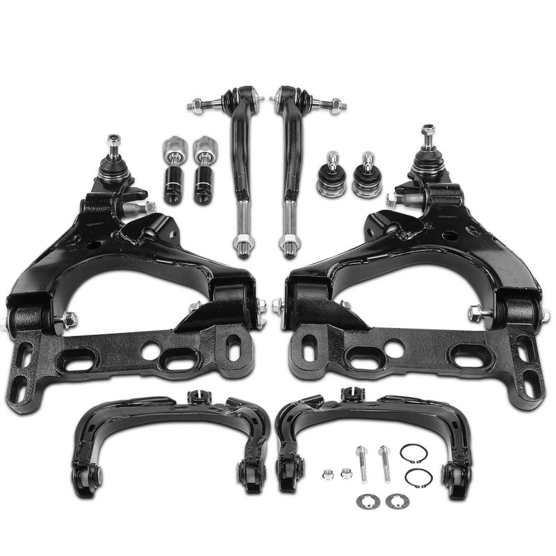 10x Control Arm with Ball Joint Tie Rod for Chevy Trailblazer 04-07 Buick Rainier