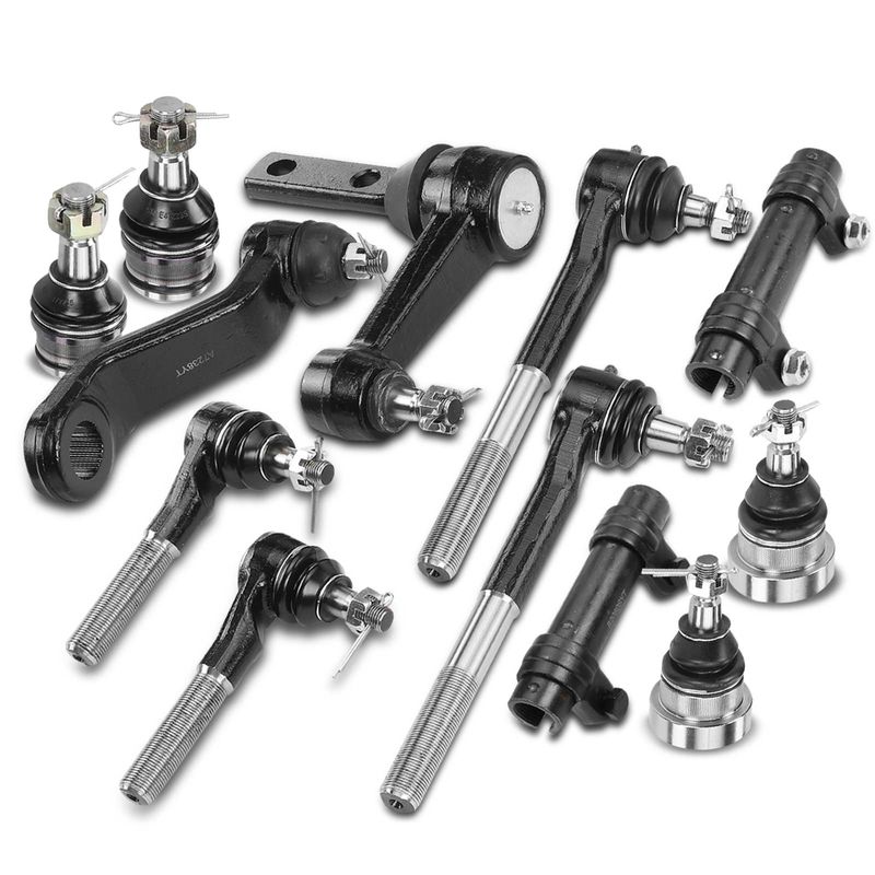 12x Idler & Pitman Arm Ball Joint Tie Rod End for Dodge Ram 2500 3500 1997-1999