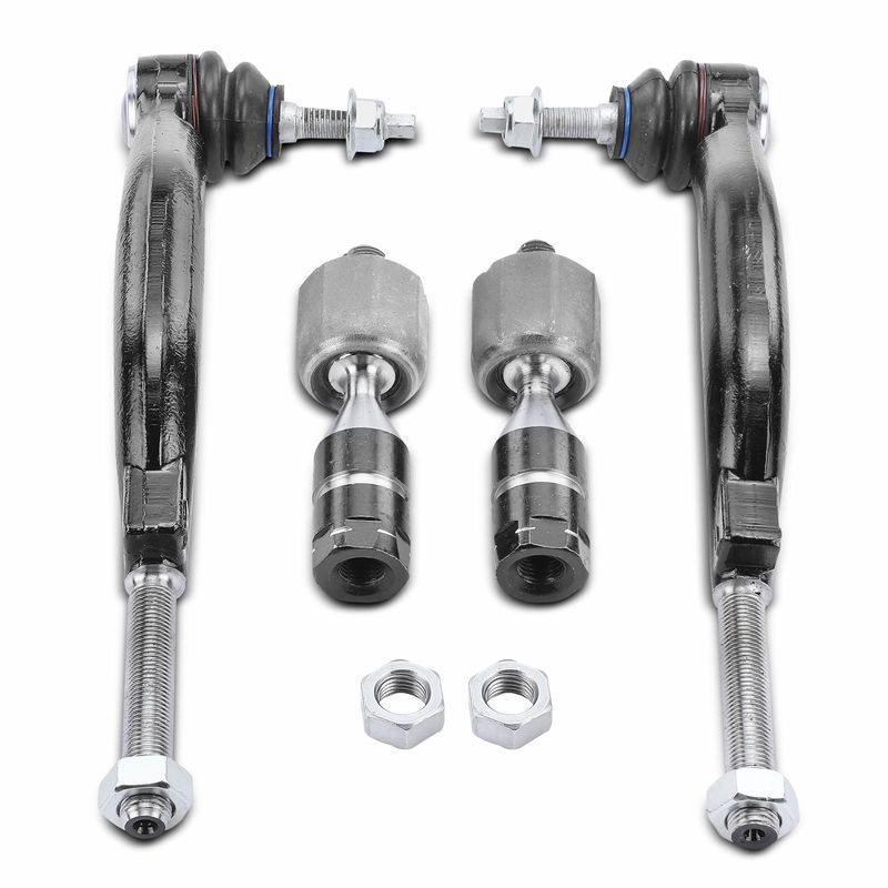 4x Inner & Outer Tie Rod End Assembly for Cadillac CTS 2008-2014 AWD