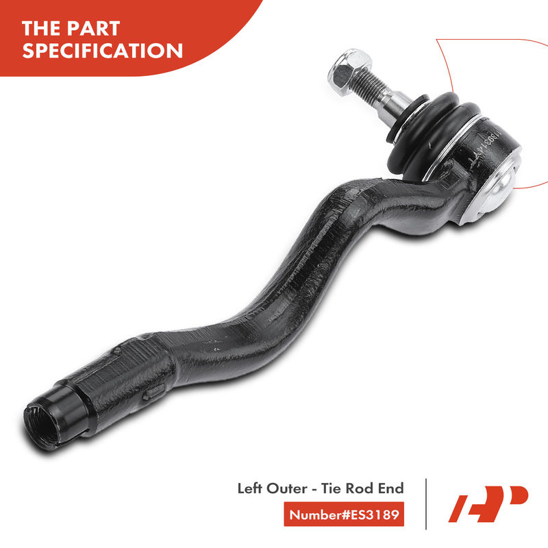 2x Outer Tie Rod End for BMW E36 318i 318is 325is 323i 328is M3 Z3