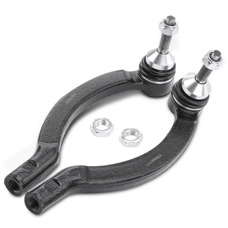 2x Outer Tie Rod End for Volvo S60 2001-2009 S80 2000-2006 V70 2001-2007