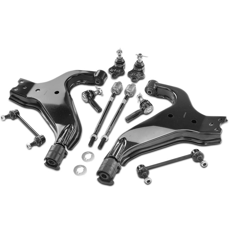 10x Control Arm Ball Joint Sway Bar Link Tie Rod End for INFINITI QX4 Nissan