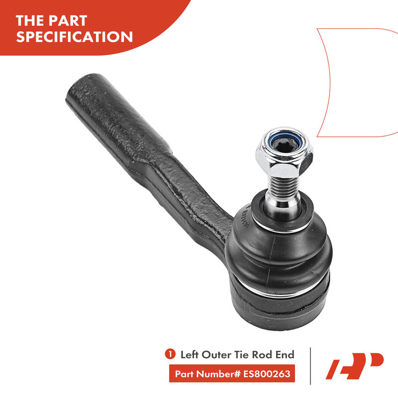 2x Outer Tie Rod End for Saturn Astra 2008-2009 L4 1.8L