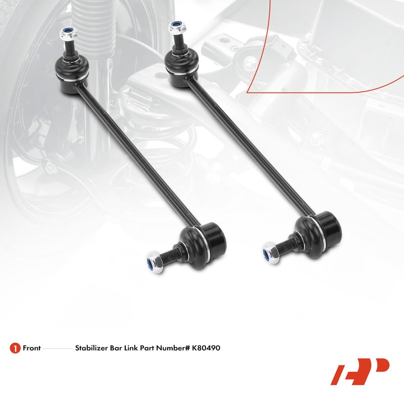 2x Front Stabilizer Bar Link for Mercedes-Benz C230 C280 C320 C350 CLK320