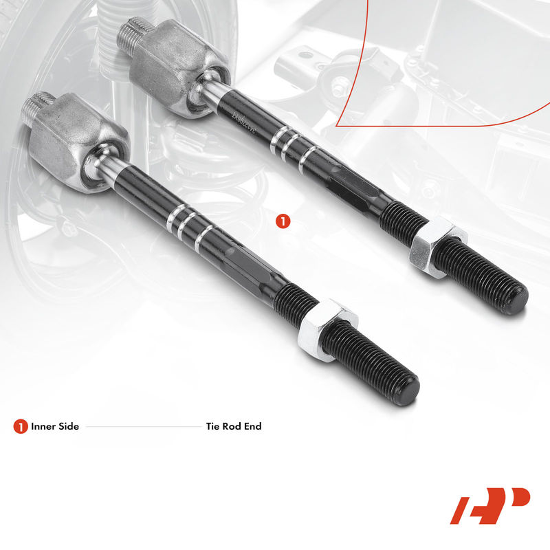 2x Inner Tie Rod End for BMW E83 X3 2004-2009 E70 F15 X5 2007-2013 X6 2008-2014