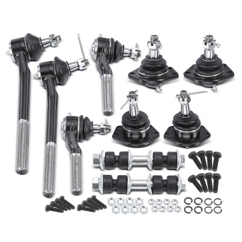 10x Stabilizer Bar Link & Ball Joint Tie Rod End for Chevrolet GMC Jimmy Isuzu
