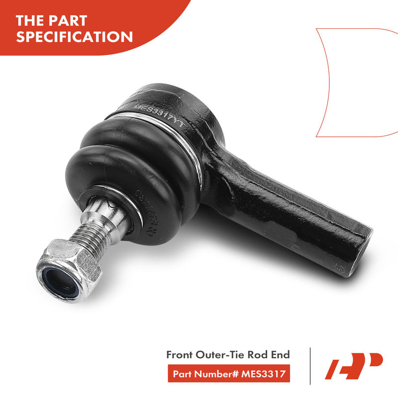 2x Outer Tie Rod End for Mercedes-Benz W202 C220 C208 CLK320 R170