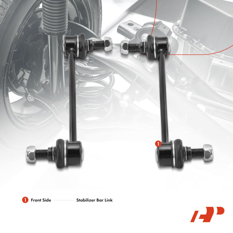 2x Front Stabilizer Bar Link for Hyundai Tucson 2005-2009 Kia Sportage 2005-2010