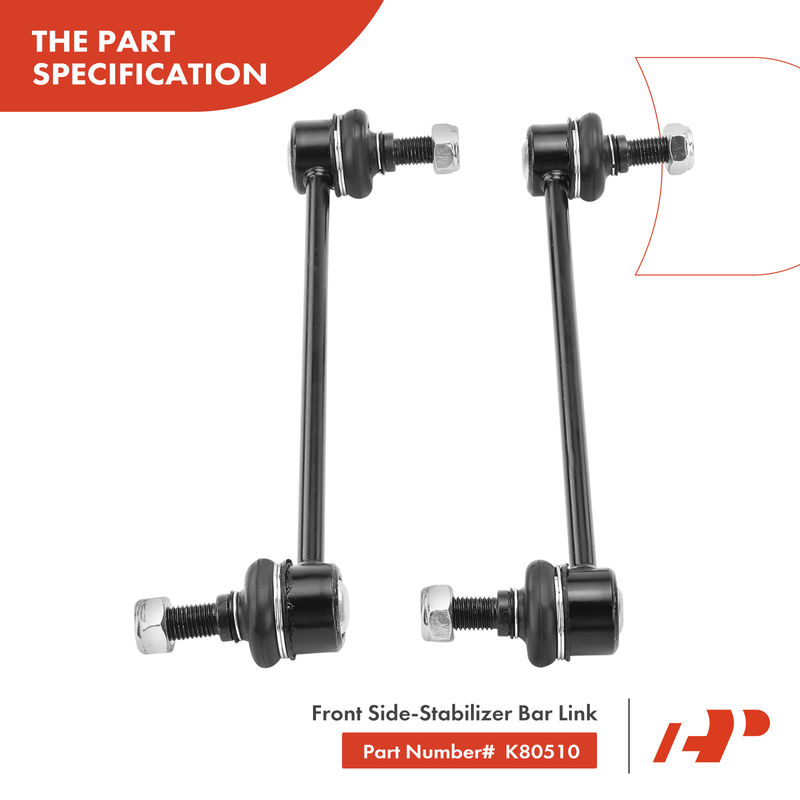2x Front Stabilizer Bar Link for Hyundai Tucson 2005-2009 Kia Sportage 2005-2010