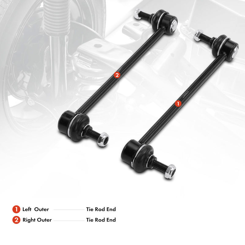 2x Front Stabilizer Bar Link for Nissan Versa 07-19 Cube 09-14 Versa Note