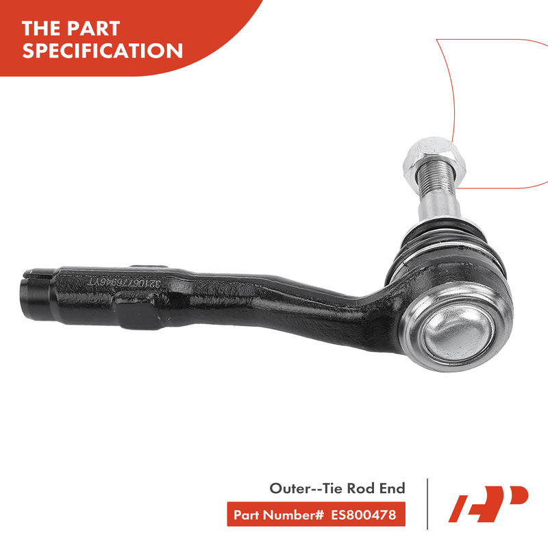 2x Outer Tie Rod End for BMW 528i 545i 645Ci 650i 760Li 750Li Alpina B7 M5 M6