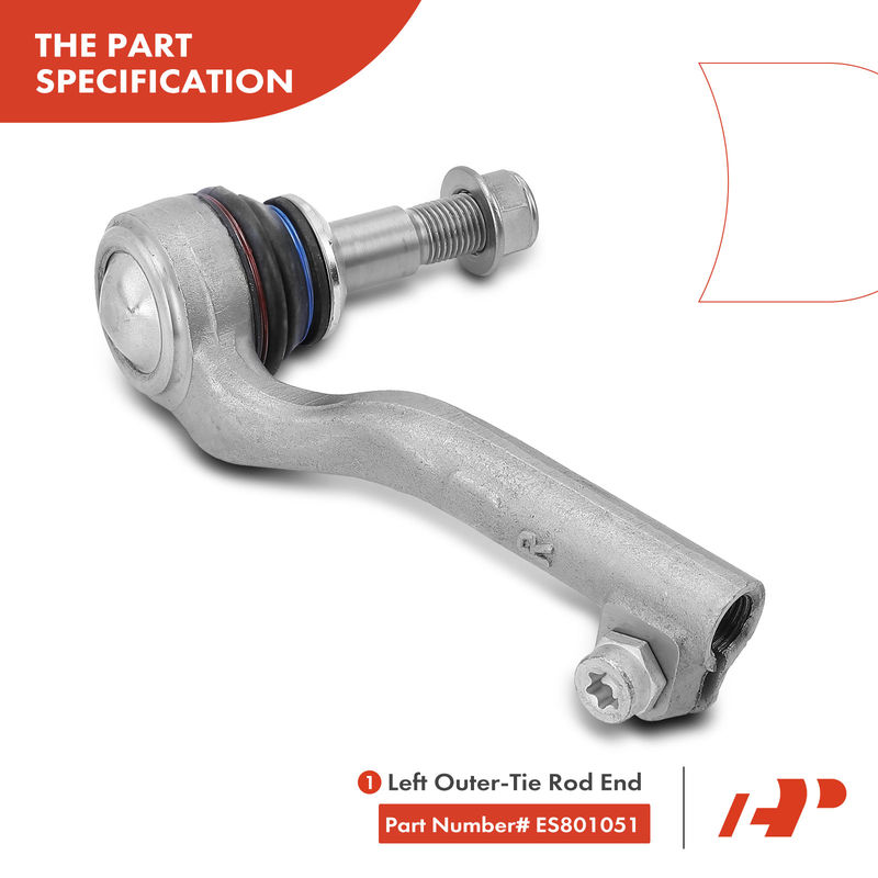 2x Outer Tie Rod End for BMW 230i 320i 335i 340i 428i 440i ActiveHybrid 3 M3 M4