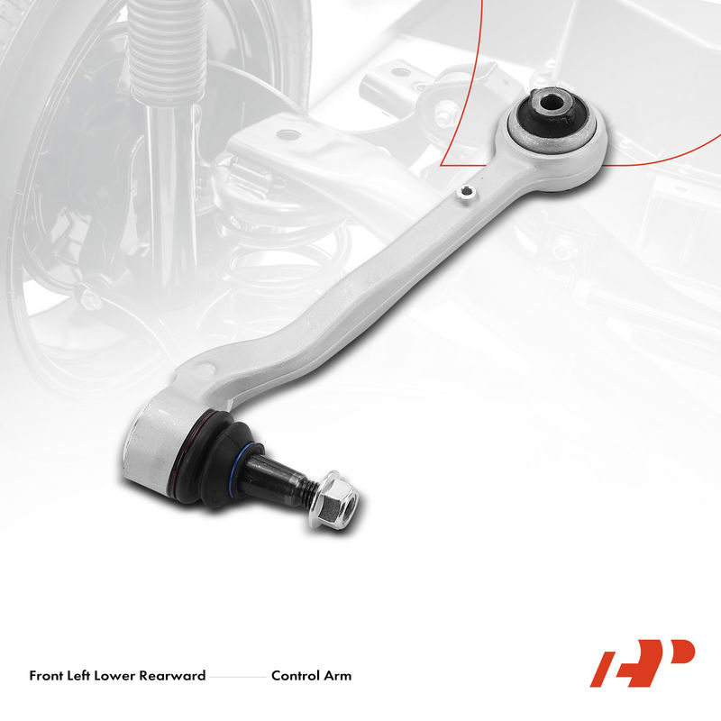 Front Left Lower Rearward Control Arm with Ball Joint for Cadillac ATS 13-19 CT4