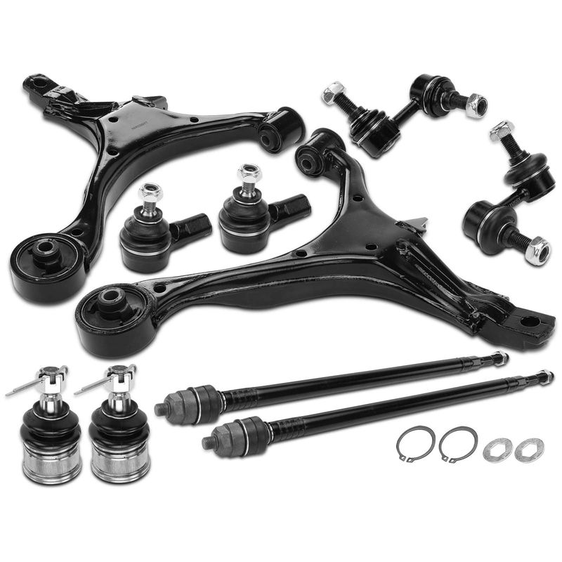 10x Control Arm Stabilizer Bar Link Tie Rod End for Honda CR-V 2002-2004