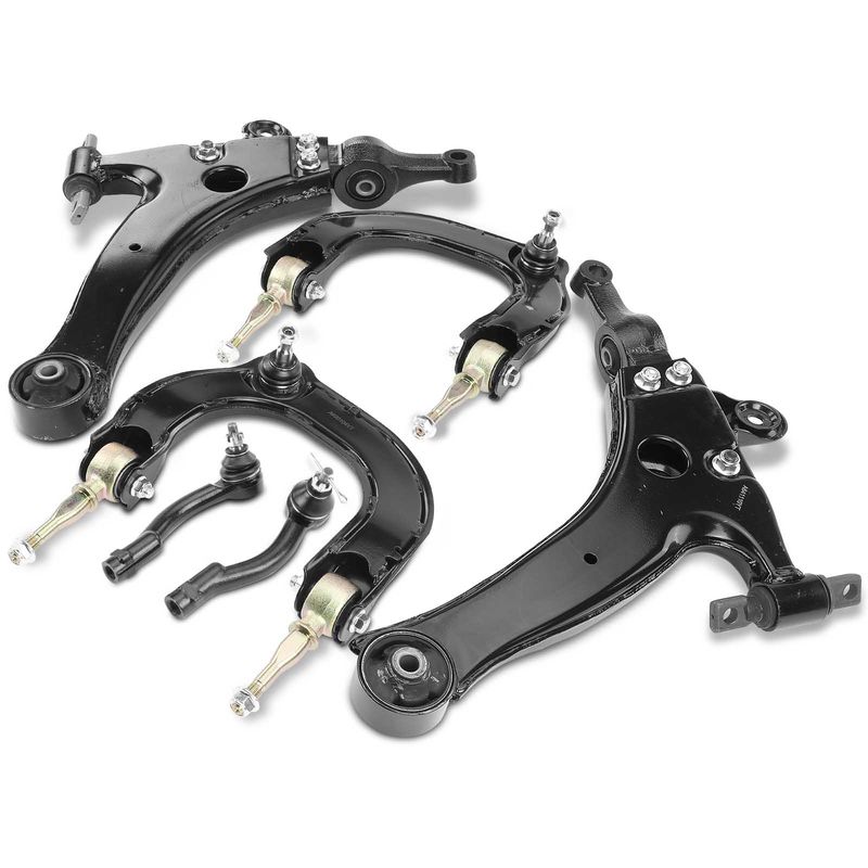 6x Control Arm & Tie Rod End for Hyundai Sonata XG350 02-05 Kia Magentis