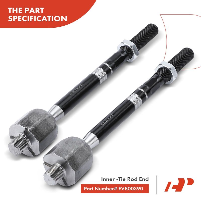 2x Inner Tie Rod End for Audi A4 2009-2016 allroad A5 Quattro Q5 RS5 S4 S8 TT