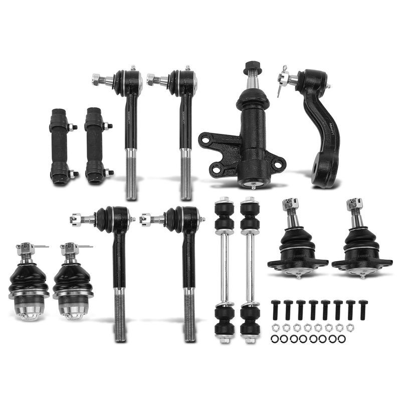 14x Sway Bar Link & Tie Rod End & Ball Joint for Cadillac Chevrolet GMC Yukon