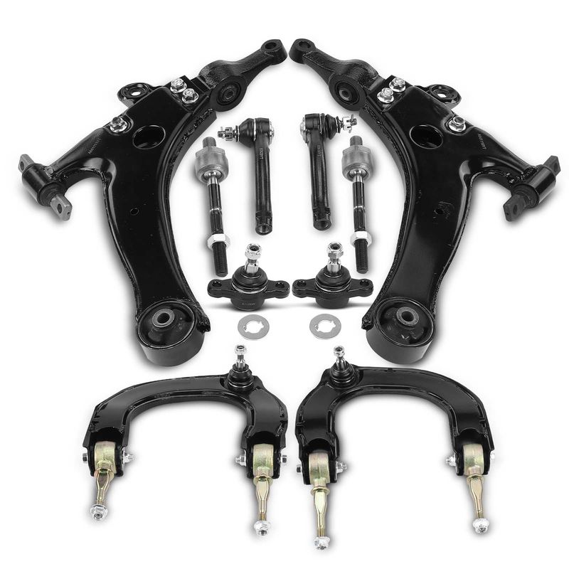 10x Control Arm & Tie Rod End & Ball Joint for Hyundai Sonata XG300 XG350