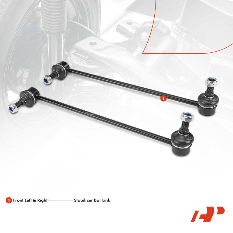 2x Front Stabilizer Bar Link for Volkswagen Jetta 2005-2019 Beetle Golf Audi