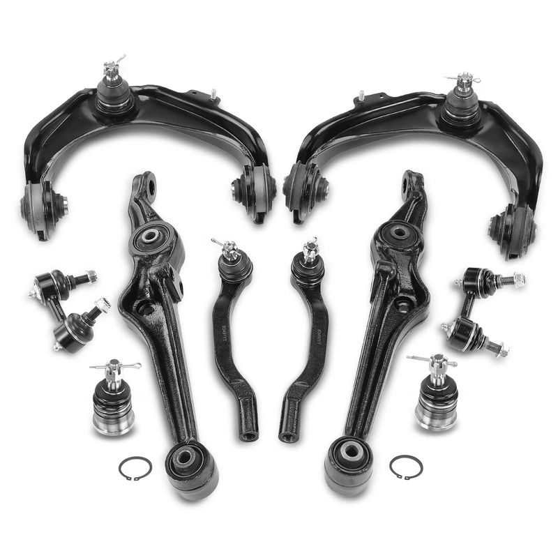 10x Control Arm & Tie Rod End for Acura CL 01-03 TL 99-03 Honda Accord