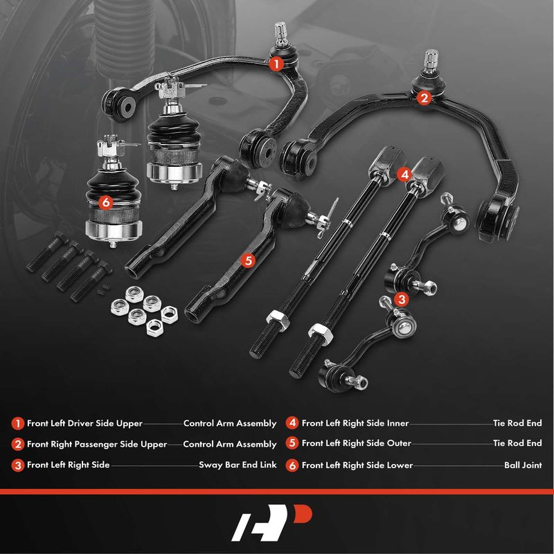 10x Control Arm with Ball Joint for Ford Thunderbird Mercury Cougar 93-97