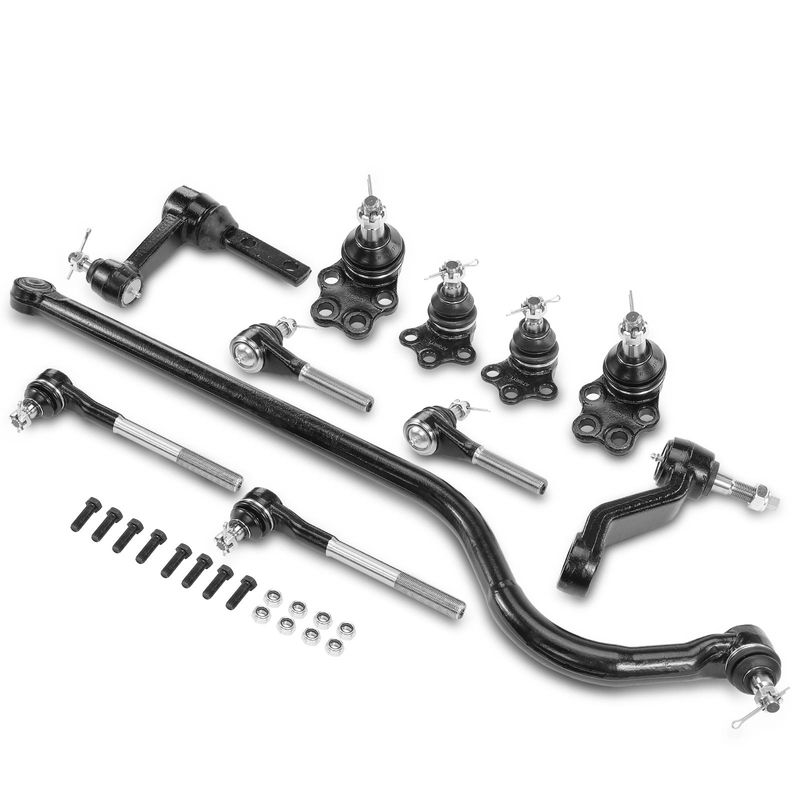 11x Pitman Idler Arm & Track Bar Tie Rod End Ball Joint for Dodge Ram 1500 00-01
