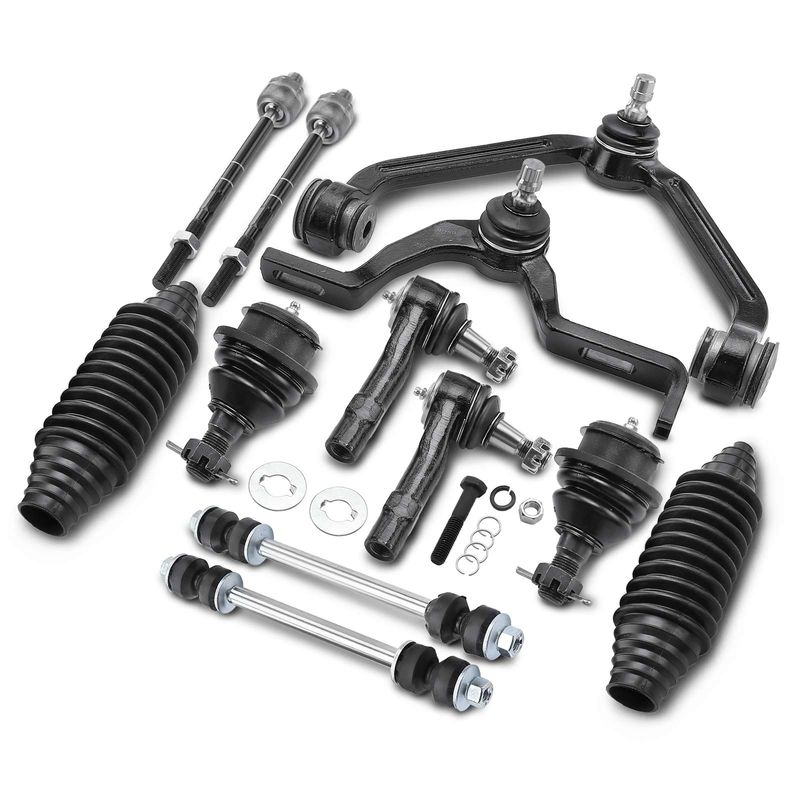 12x Control Arm with Ball Joint Sway Bar Tie Rod for Ford Explorer Mountaineer
