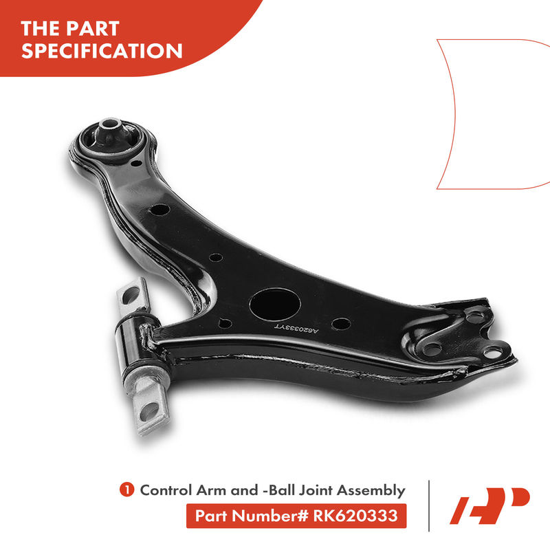 4x Control Arm with Ball Joint Assembly for Toyota Camry Avalon 05-18 Lexus