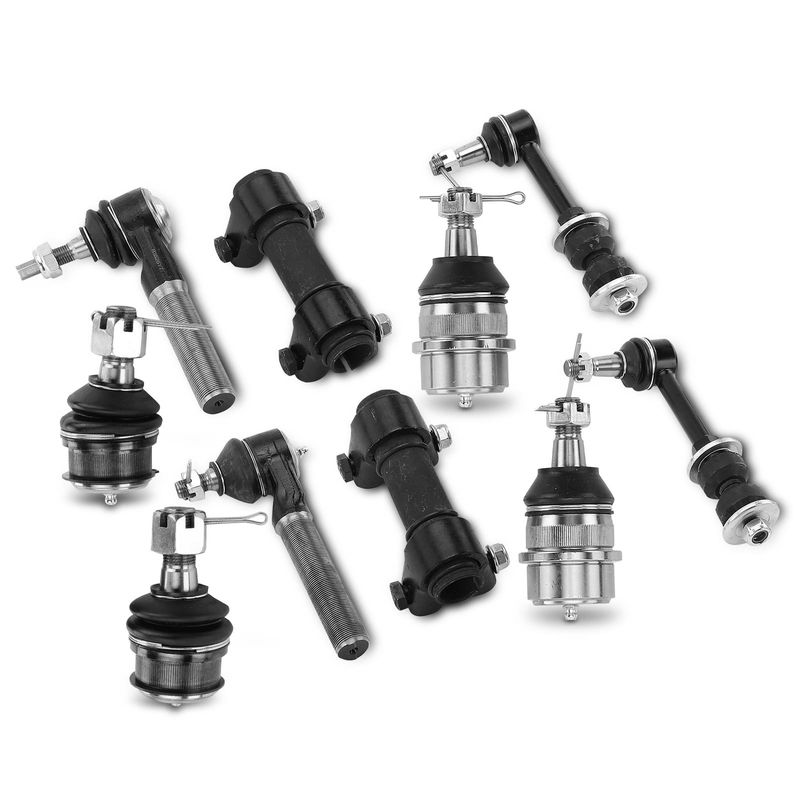 10x Stabilizer Bar Link & Tie Rod End & Ball Joint for Dodge Ram 1500 2000-2001