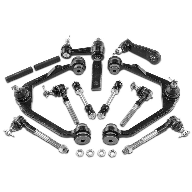 12x Control Arm Stabilizer Bar Link Tie Rod End for Ford F-150 Expedition