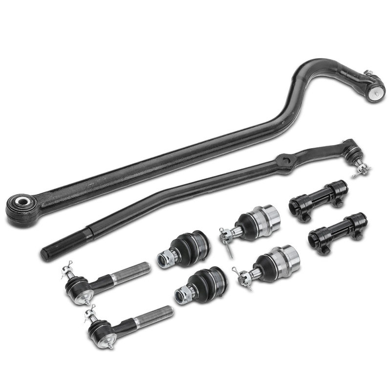 10x Tie Rod End Track Bar Sway Bar Link for Dodge Ram 1500 2500 1998-1999 4WD
