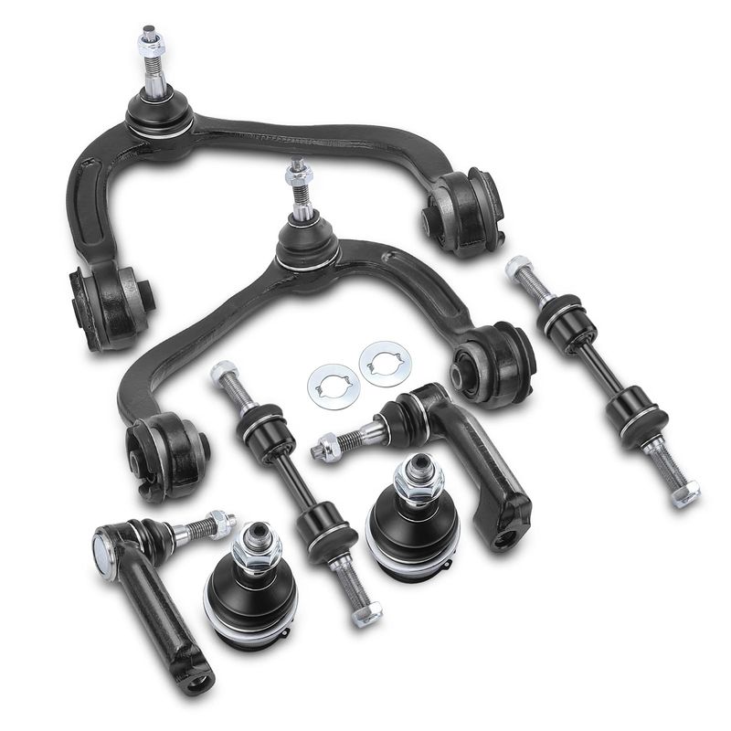8x Control Arm with Ball Joint Sway Bar Link for Ford Expedition F-150 Lincoln