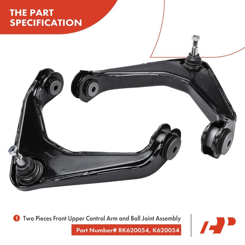 13x Control Arm with Ball Joint Sway Bar Tie Rod for Chevy Silverado 2500 4WD