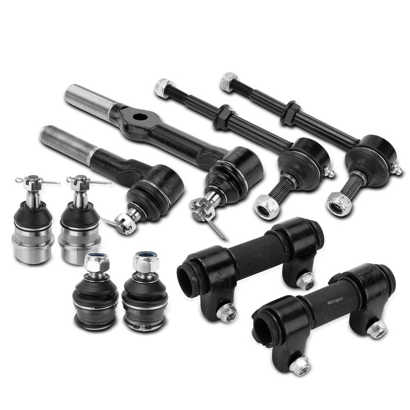 10x Sway Bar Tie Rod Ball Joint for Dodge Ram 1500 Ram 2500 1994 1995 4WD