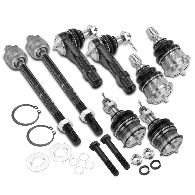 8x Inner & Outer Tie Rod End Ball Joint for Ford Ranger Mazda B2300 B3000